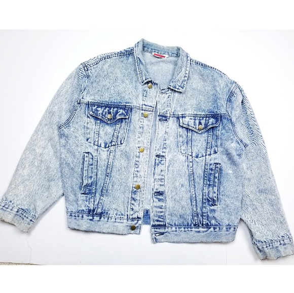 Vintage Other - Vintage Denim Cotler Distressed Jeans Jacket